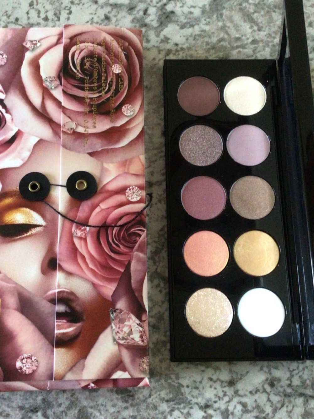 Pat McGrath Mothership VII Divine Rose Eyeshadow Palette 10-Pan, New Luxe